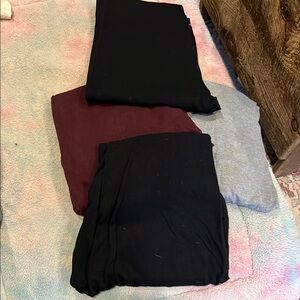 Men’s  Black and Gray Bottoms